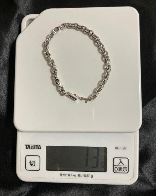 S925 シルバー925 ペーパーチェーン ブレスレット ユニセックス 20cm < 男性アクセサリー/時計  S925 シルバー925 ペーパーチェーン ブレスレット ユニセックス 20cm < 男性アクセサリー/時計の