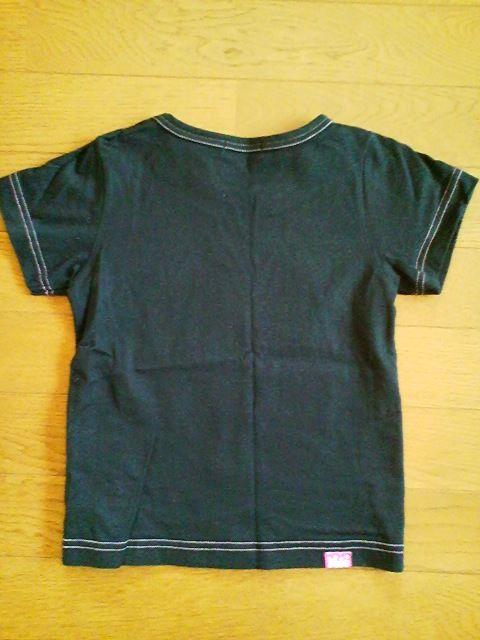 ☆新品同様☆ミニK☆黒のスイートボール半袖Tシャツ☆110 < キッズ/ベビー  ☆新品同様☆ミニK☆黒のスイートボール半袖Tシャツ☆110 < キッズ/ベビーの