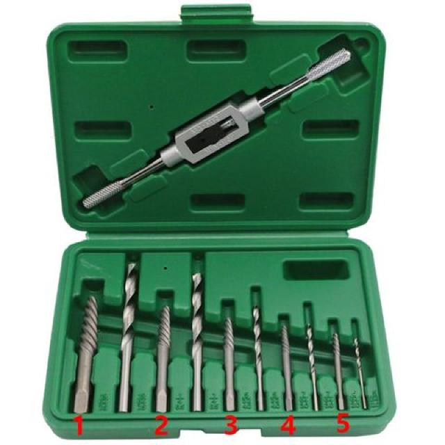 ボルト抜き 逆タップ 工具 ネジ外し ハンドル付きセット11セット < 自動車/バイク ボルト抜き 逆タップ 工具 ネジ外し ハンドル付きセット11セット < 自動車/バイク