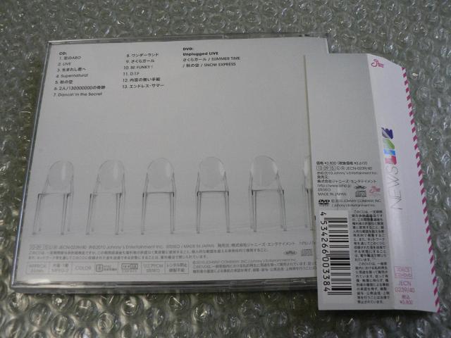 NEWS/AowLIVExՁyCD+DVDzCuf/oi  ^gObY 