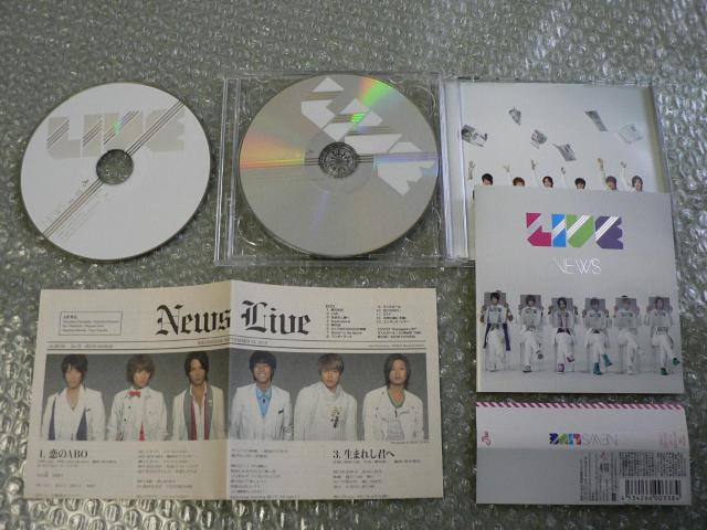 NEWS/AowLIVExՁyCD+DVDzCuf/oi  ^gObY 