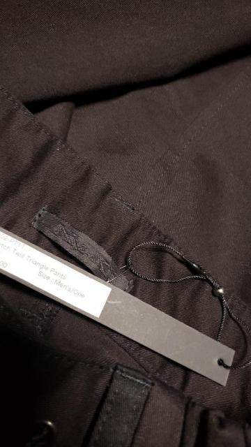 ViKMRiiP@Stretch Twill Triangle Pants men's/One