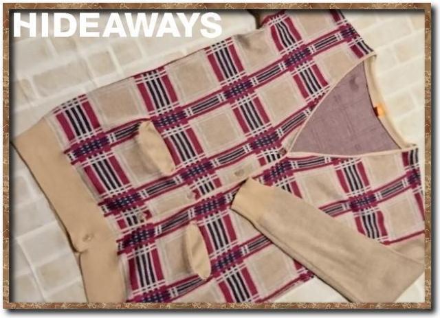 ハイダウェイ ジャガードニットカーディガン ベージュ < ブランド  ハイダウェイ ジャガードニットカーディガン ベージュ  < ブランドの