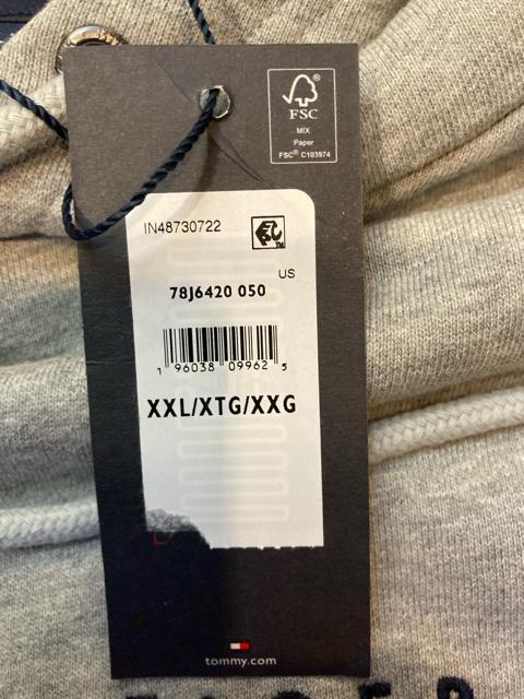 TOMMY JEANS 大きいsize XXL  プルオーバー  グレー  トミーヒルフィガー < ブランド  TOMMY JEANS 大きいsize XXL  プルオーバー  グレー  トミーヒルフィガー < ブランドの