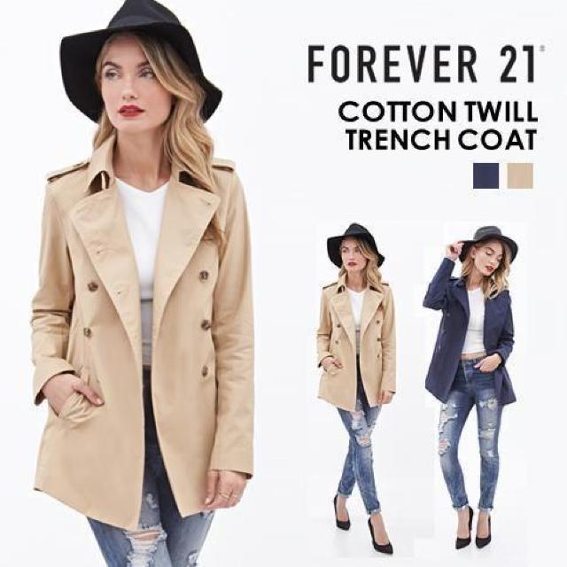 ���g�p�IFOREVER21�� �R�b�g���c�C���g�����`�R�[�g �x�[�W��  �� �u�����h�� 