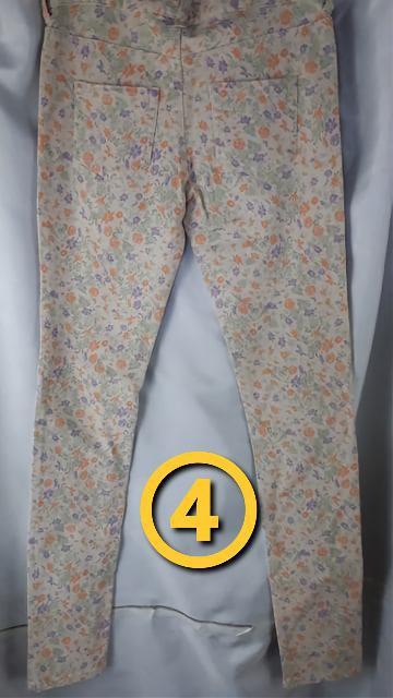 ★激安6600円物★アヴァンリリィ★花柄ストレッチパンツ/スキニー★M★ < 女性ファッション ★激安6600円物★アヴァンリリィ★花柄ストレッチパンツ/スキニー★M★ < 女性ファッションの