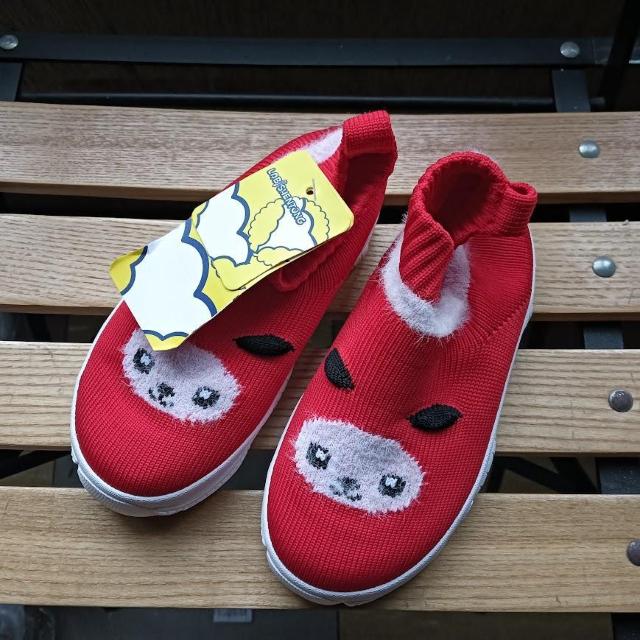 キッズ スリッポン 16.5cm レッド 子供靴 女の子 シューズ 27 < キッズ/ベビー  キッズ スリッポン 16.5cm レッド 子供靴 女の子 シューズ 27  < キッズ/ベビーの