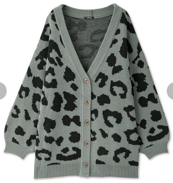 【大きいサイズ】アベイル★ヒョウ柄 ニット カーディガン(Shoko×SUREVE) < ブランド 【大きいサイズ】アベイル★ヒョウ柄 ニット カーディガン(Shoko×SUREVE) < ブランドの