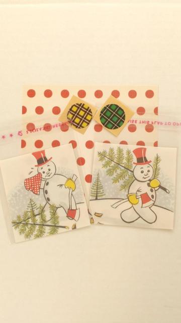 @〈即決あり〉 Xmas★ 雪だるまの小さOPP袋 シール付き2点 < インテリア/ライフ @〈即決あり〉 Xmas★ 雪だるまの小さOPP袋 シール付き2点 < インテリア/ライフの