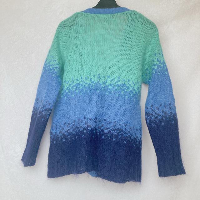 lily リリー Vネック グラデーション ニット セーター カーディガン S N2m < 女性ファッション lily リリー Vネック グラデーション ニット セーター カーディガン S N2m < 女性ファッションの