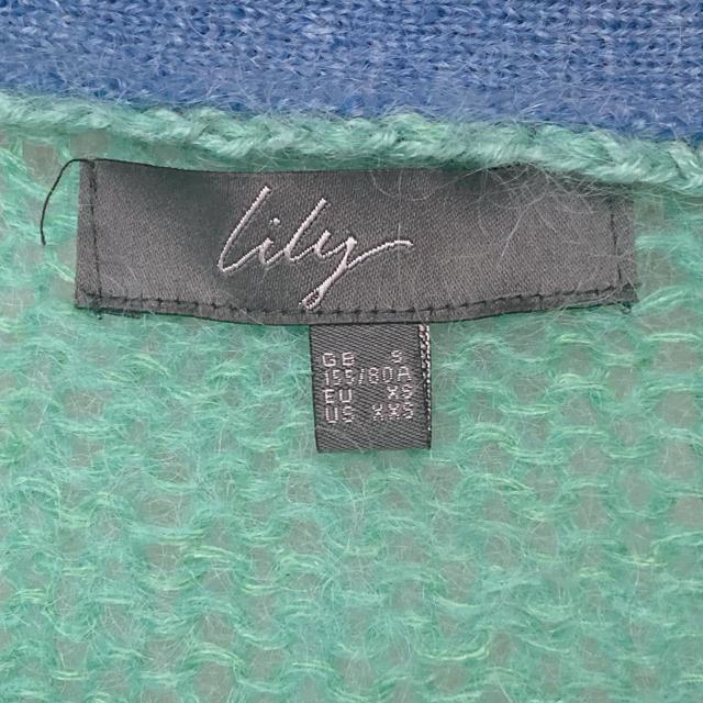 lily リリー Vネック グラデーション ニット セーター カーディガン S N2m < 女性ファッション lily リリー Vネック グラデーション ニット セーター カーディガン S N2m < 女性ファッションの