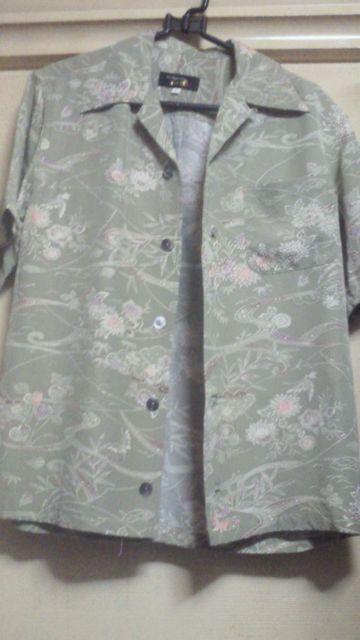 京都 壬生堂 着物リメイクアロハシャツ < 男性ファッション 京都 壬生堂 着物リメイクアロハシャツ < 男性ファッションの