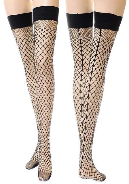 大サイズ EU製 バックシームデザインの網タイツ < 女性ファッション  大サイズ EU製 バックシームデザインの網タイツ < 女性ファッションの