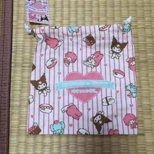 サンリオ・時すでにお寿司×マイメロ&クロミ柄巾着 < アニメ/コミック/キャラクター サンリオ・時すでにお寿司×マイメロ&クロミ柄巾着 < アニメ/コミック/キャラクターの