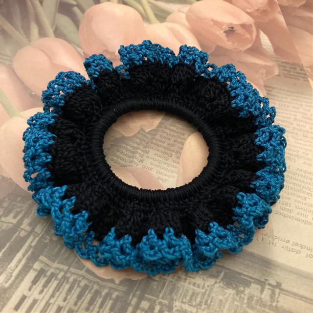 ハンドメイド♪レース編みシュシュ < 女性ファッション  ハンドメイド♪レース編みシュシュ  < 女性ファッションの