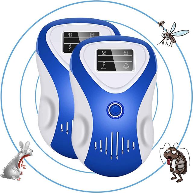 超音波 ネズミ 駆除 ネズミ 撃退 ゴキブリ 害虫駆除 超音波 虫除け器 2個セット < ペット/手芸/園芸  超音波 ネズミ 駆除 ネズミ 撃退 ゴキブリ 害虫駆除 超音波 虫除け器 2個セット  < ペット/手芸/園芸の