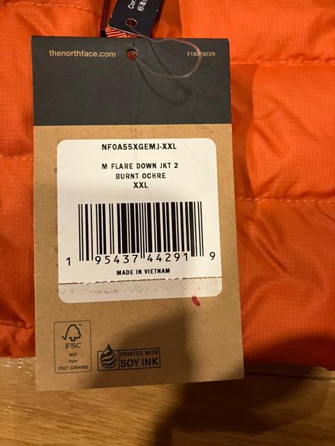 THE NORTH FACE FLARE 550パワーダウン大きいsizeXXL < ブランド  THE NORTH FACE FLARE 550パワーダウン大きいsizeXXL < ブランドの