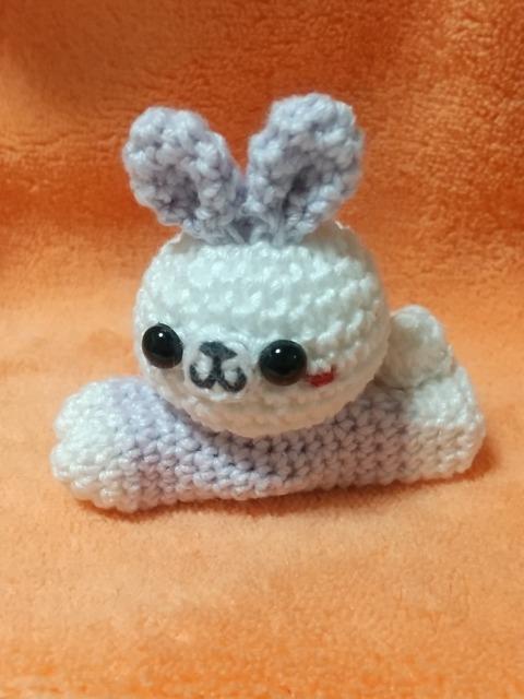 うさちゃん編みぐるみバサミ(薄紫) < ペット/手芸/園芸  うさちゃん編みぐるみバサミ(薄紫)  < ペット/手芸/園芸の