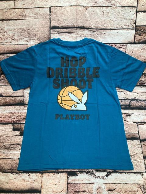 送料無料!人気ブランド【プレイボーイ】プリント入り男女兼用 綿混半袖TシャツB(画像から)1枚 < 男性ファッション 送料無料!人気ブランド【プレイボーイ】プリント入り男女兼用 綿混半袖TシャツB(画像から)1枚 < 男性ファッションの