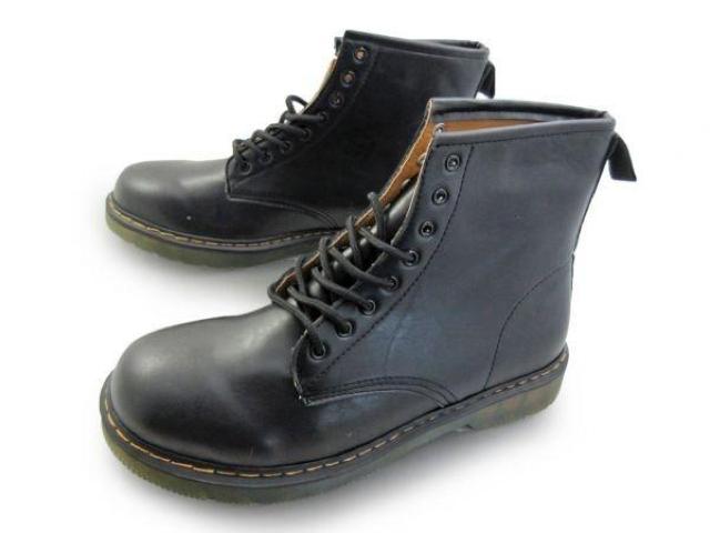 1円~C841新品SVECプレーントゥ/編上げクリアソールワークブーツ25a黒♂ < 男性ファッション  1円~C841新品SVECプレーントゥ/編上げクリアソールワークブーツ25a黒♂  < 男性ファッションの