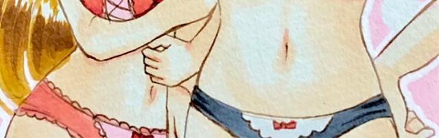 自作イラスト/プリキュア/北条響&北条まりあ/下着 < アニメ/コミック/キャラクター 自作イラスト/プリキュア/北条響&北条まりあ/下着 < アニメ/コミック/キャラクターの