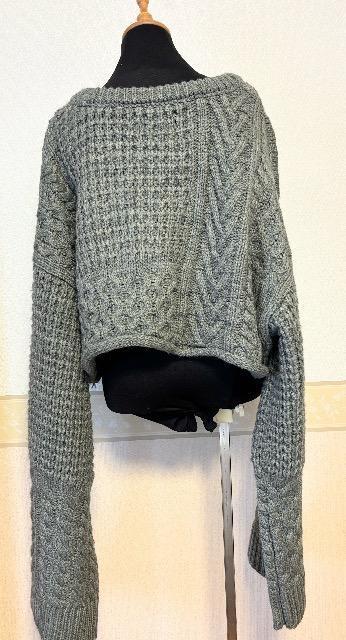 CFT. クロップド ナマケモノ ニット < 女性ファッション CFT. クロップド ナマケモノ ニット < 女性ファッションの