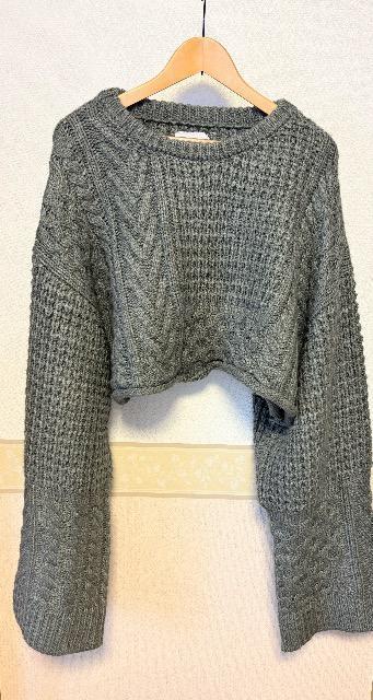 CFT. クロップド ナマケモノ ニット < 女性ファッション CFT. クロップド ナマケモノ ニット < 女性ファッションの