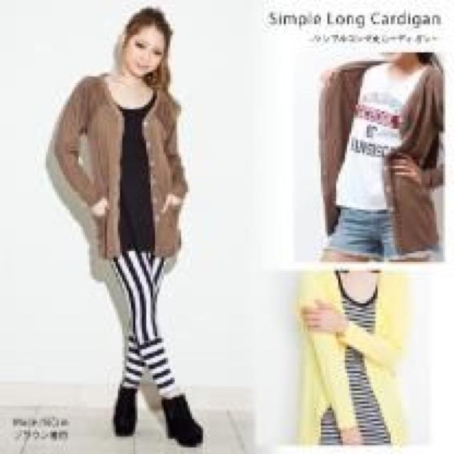 《New》オシャレマストアイテム★ナチュラル*ロングカーディガン<ブラウン> < 女性ファッション  《New》オシャレマストアイテム★ナチュラル*ロングカーディガン<ブラウン> < 女性ファッションの