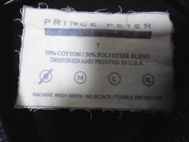 Prince Peter プリンスピーター 安全ピン クラッシュ スウェット < 男性ファッション Prince Peter プリンスピーター 安全ピン クラッシュ スウェット < 男性ファッションの