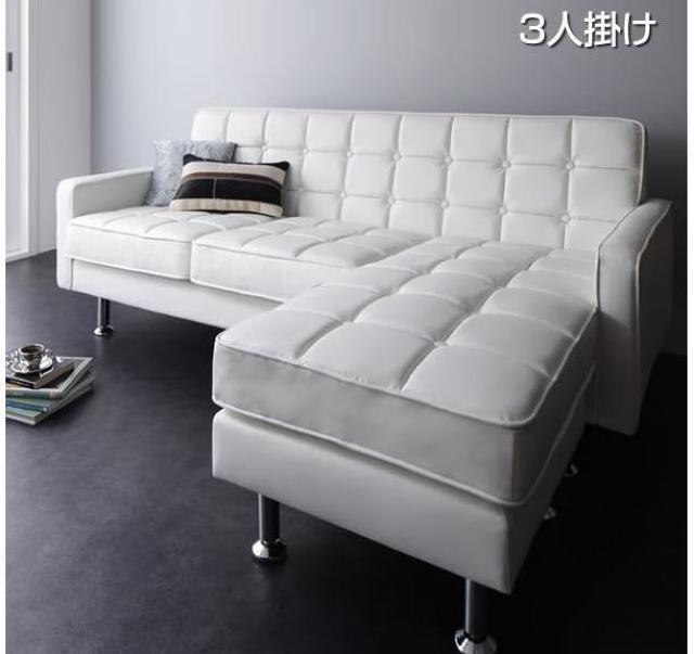 ���_���f�U�C���\�t�@�@�O�l�|���@���[�\�t�@ �z���C�g  �� �C���e���A/���C�t�� 