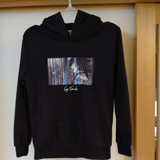 鬼滅の刃♪富岡義勇♪スウェットパーカー♪140サイズ♪ < アニメ/コミック/キャラクター  鬼滅の刃♪富岡義勇♪スウェットパーカー♪140サイズ♪  < アニメ/コミック/キャラクターの