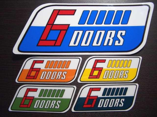 鉄道■6DOORSレプリカステッカー2枚セット/JR 車に < 自動車/バイク 鉄道■6DOORSレプリカステッカー2枚セット/JR 車に < 自動車/バイク