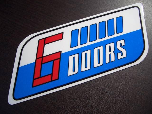 鉄道■6DOORSレプリカステッカー2枚セット/JR 車に < 自動車/バイク 鉄道■6DOORSレプリカステッカー2枚セット/JR 車に < 自動車/バイク