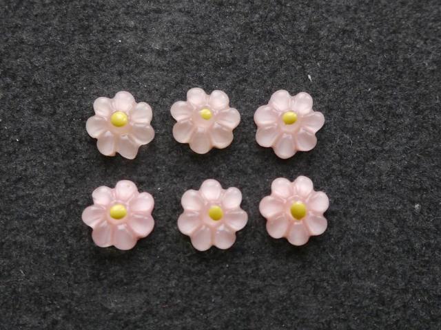 プラパーツ 手芸・アクセサリーパーツ  小さめお花 パーツ 6個セット デコパーツ ネイルアート < 香水/コスメ/ネイル  プラパーツ 手芸・アクセサリーパーツ  小さめお花 パーツ 6個セット デコパーツ ネイルアート  < 香水/コスメ/ネイルの