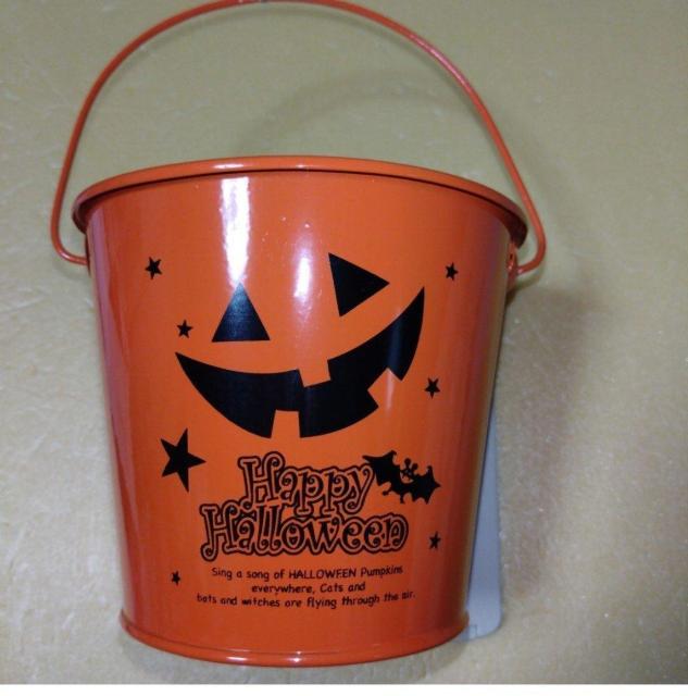 ハロウィン仕様 ステンレスバケツ 小物入れ < インテリア/ライフ  ハロウィン仕様 ステンレスバケツ 小物入れ < インテリア/ライフの