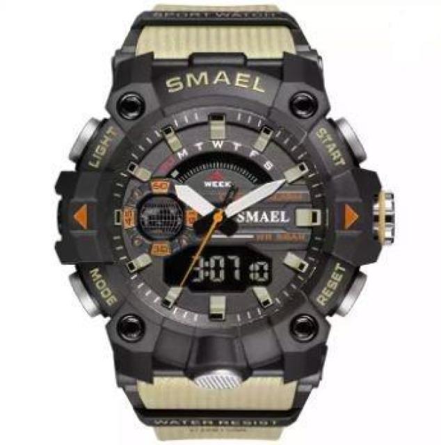 SMAEL 8040 スポーツウォッチ(カーキ) < 男性アクセサリー/時計  SMAEL 8040 スポーツウォッチ(カーキ)  < 男性アクセサリー/時計の
