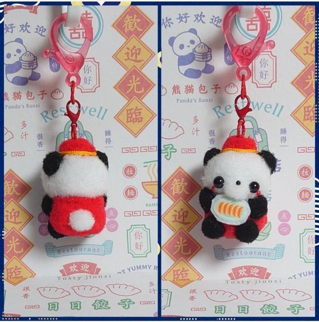 ハンドメイド♪ポンポンマスコット『パンダ飯店』餃子 < ペット/手芸/園芸 ハンドメイド♪ポンポンマスコット『パンダ飯店』餃子 < ペット/手芸/園芸の