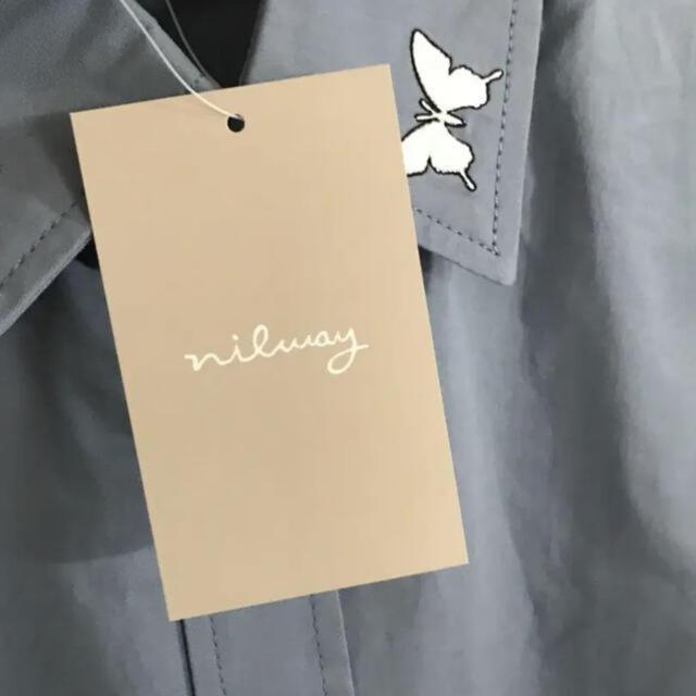 新品タグ付き   nilway  長袖シャツ  Sサイズ < 男性ファッション  新品タグ付き   nilway  長袖シャツ  Sサイズ < 男性ファッションの