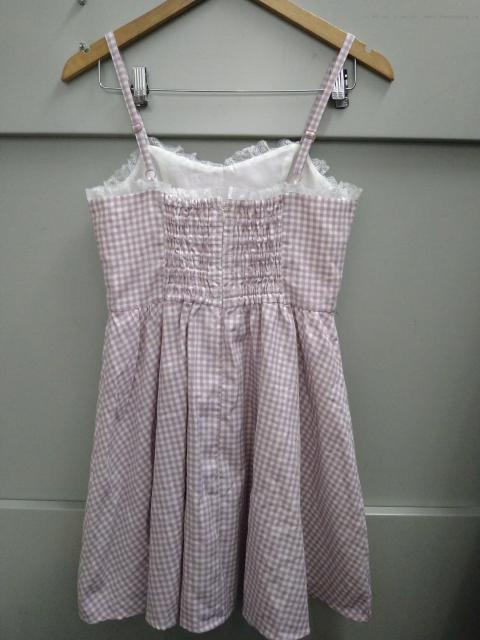 Ank Rouge☆ギンガムチェック柄キャミワンピ < ブランド Ank Rouge☆ギンガムチェック柄キャミワンピ < ブランドの