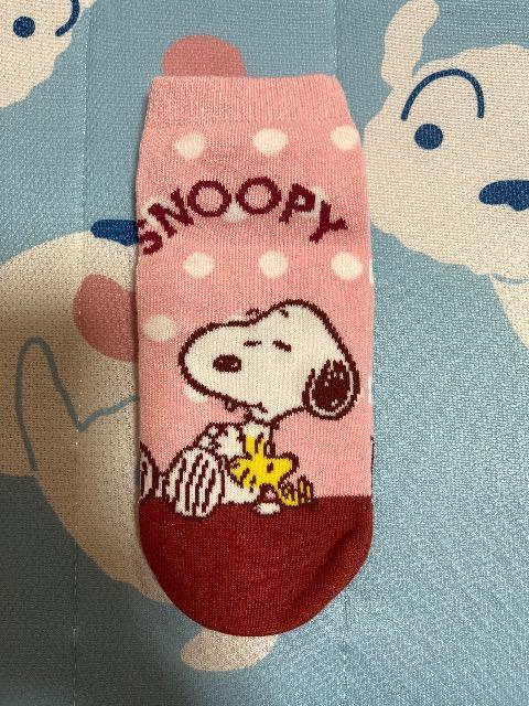 スヌーピー ピンク 靴下 < アニメ/コミック/キャラクター  スヌーピー ピンク 靴下  < アニメ/コミック/キャラクターの