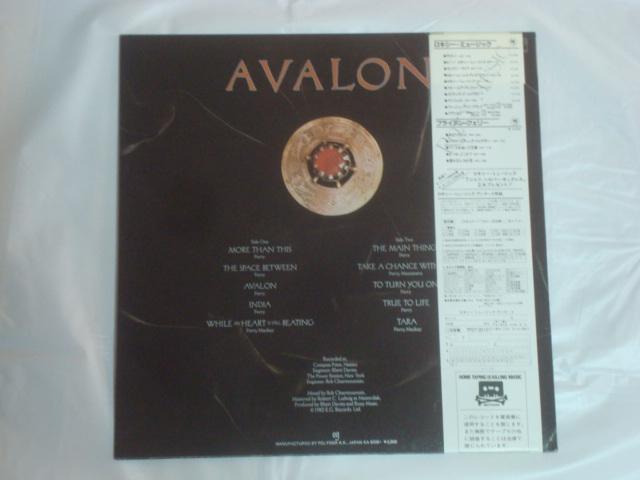 A@iAVALONj / LV[E~[WbNiROXY MUSICj ѕtLP  CD/DVD/rfI 