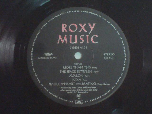 A@iAVALONj / LV[E~[WbNiROXY MUSICj ѕtLP  CD/DVD/rfI 