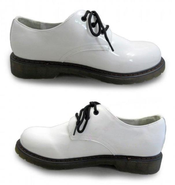 1円~C905新品Love Hunterオリジナルクリアソール/オックスフォードシューズ26a艶白♂ < 男性ファッション 1円~C905新品Love Hunterオリジナルクリアソール/オックスフォードシューズ26a艶白♂ < 男性ファッションの