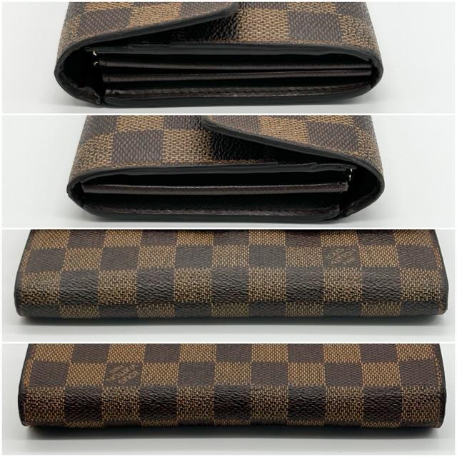 ルイヴィトン ポルトフォイユ サラ ダミエ 二つ折り 長財布 ロングウォレット ブラウン < ブランド ルイヴィトン ポルトフォイユ サラ ダミエ 二つ折り 長財布 ロングウォレット ブラウン < ブランドの