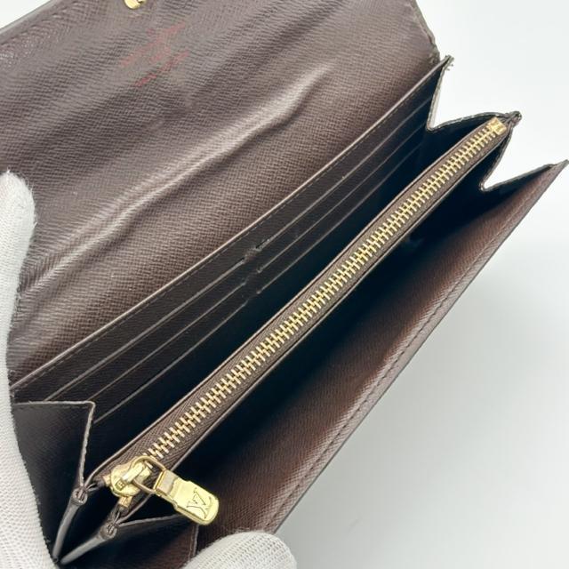 ルイヴィトン ポルトフォイユ サラ ダミエ 二つ折り 長財布 ロングウォレット ブラウン < ブランド ルイヴィトン ポルトフォイユ サラ ダミエ 二つ折り 長財布 ロングウォレット ブラウン < ブランドの