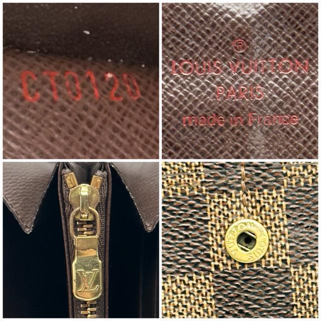 ルイヴィトン ポルトフォイユ サラ ダミエ 二つ折り 長財布 ロングウォレット ブラウン < ブランド ルイヴィトン ポルトフォイユ サラ ダミエ 二つ折り 長財布 ロングウォレット ブラウン < ブランドの