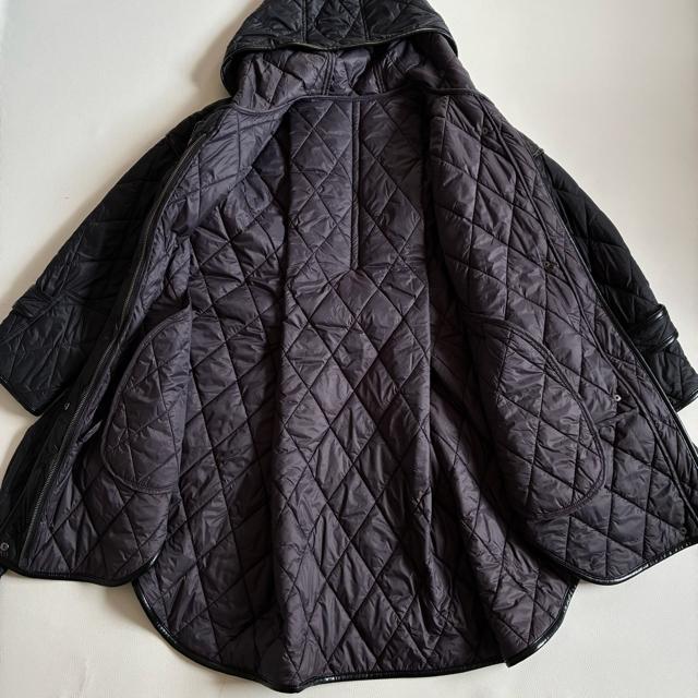 ◆未使用級◆2.9万◆LUGIVA◆キルティングロングコート◆大きいサイズ感◆黒 < 女性ファッション ◆未使用級◆2.9万◆LUGIVA◆キルティングロングコート◆大きいサイズ感◆黒 < 女性ファッションの