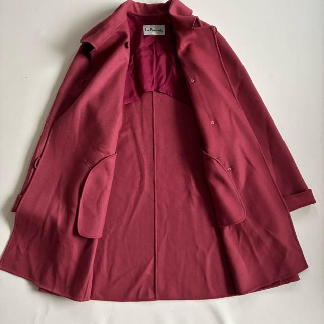 ◆上質◆大きいサイズ感◆カシミヤ100%◆Aラインロングコート◆ローズピンク◆ < 女性ファッション ◆上質◆大きいサイズ感◆カシミヤ100%◆Aラインロングコート◆ローズピンク◆ < 女性ファッションの