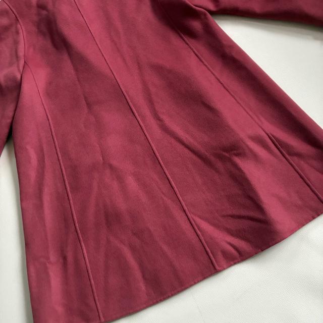 ◆上質◆大きいサイズ感◆カシミヤ100%◆Aラインロングコート◆ローズピンク◆ < 女性ファッション ◆上質◆大きいサイズ感◆カシミヤ100%◆Aラインロングコート◆ローズピンク◆ < 女性ファッションの