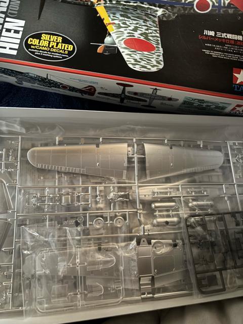 タミヤ1/48川崎三式戦闘機キ-61飛燕1型丁シルバーメッキ仕様迷彩デカール付き!中袋未開封新品! < ホビー タミヤ1/48川崎三式戦闘機キ-61飛燕1型丁シルバーメッキ仕様迷彩デカール付き!中袋未開封新品! < ホビーの